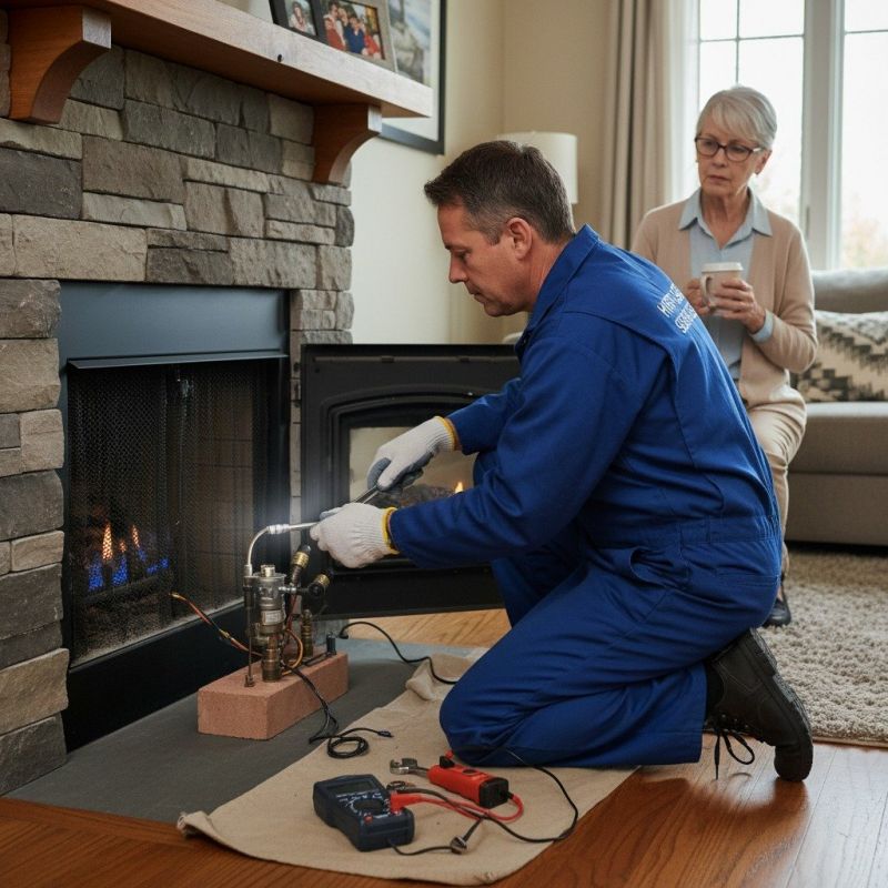 Gas Fireplace Inspection