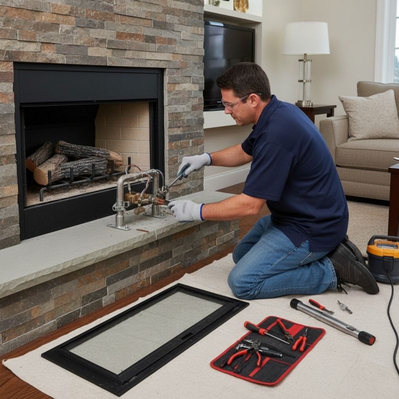 Gas Fireplace Inspection