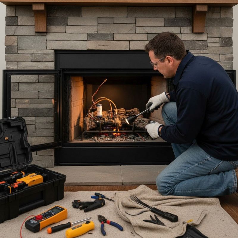 Gas Fireplace Inspection